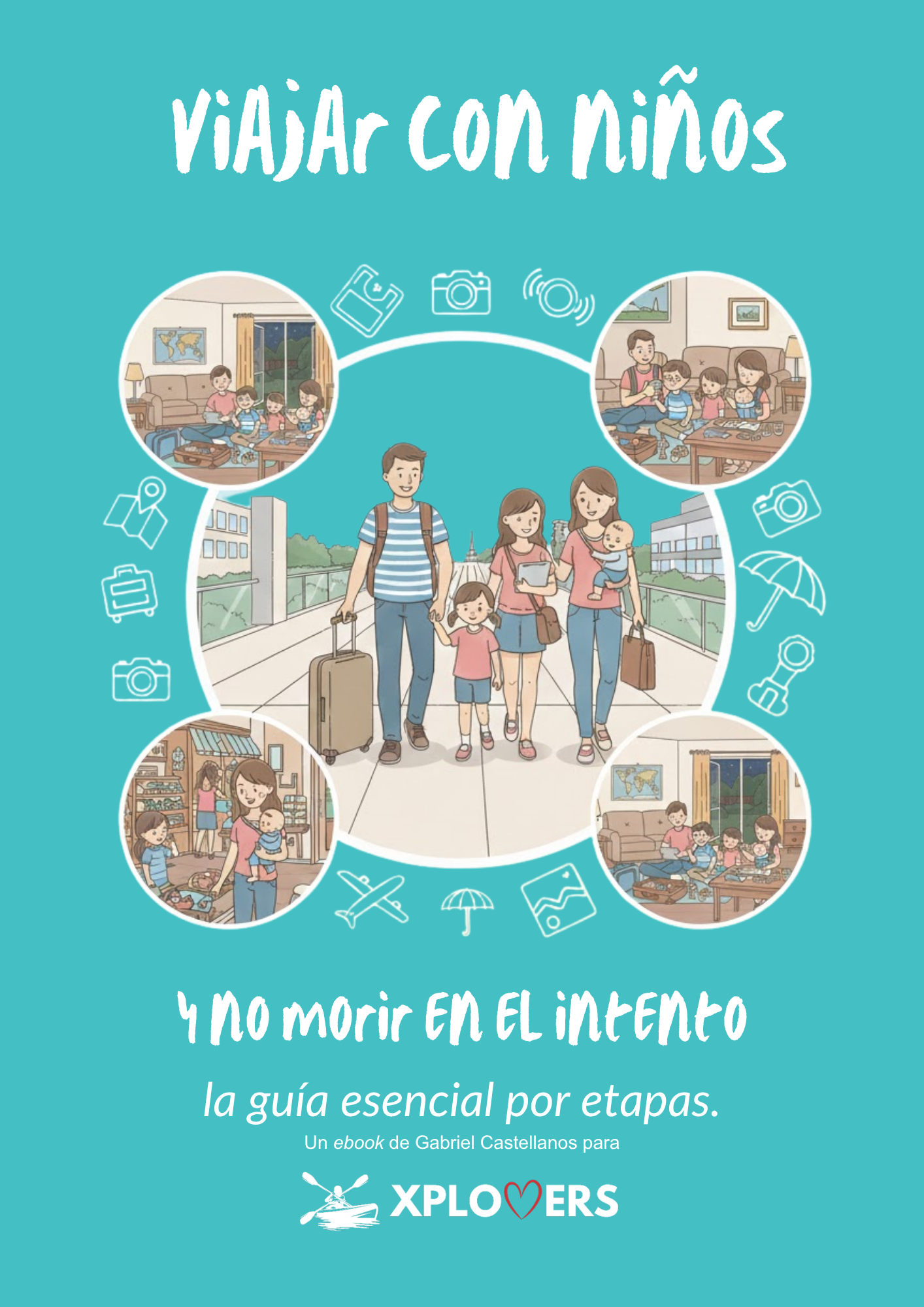 Portada del ebook Viajar con niños y no morir en el intento