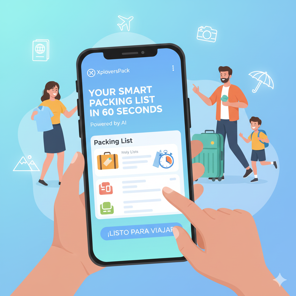 ¡Listas de equipaje inteligente! La nueva herramienta de Xplovers